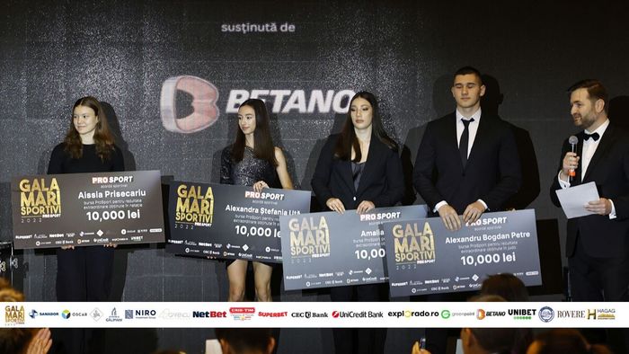 Burse speciale pentru 5 tineri sportivi oferite de ProSport la Gala Mari Sportivi! Adrian Artene: „Poate la Los Angeles, în 2028, se va mai naște un mit" | VIDEO