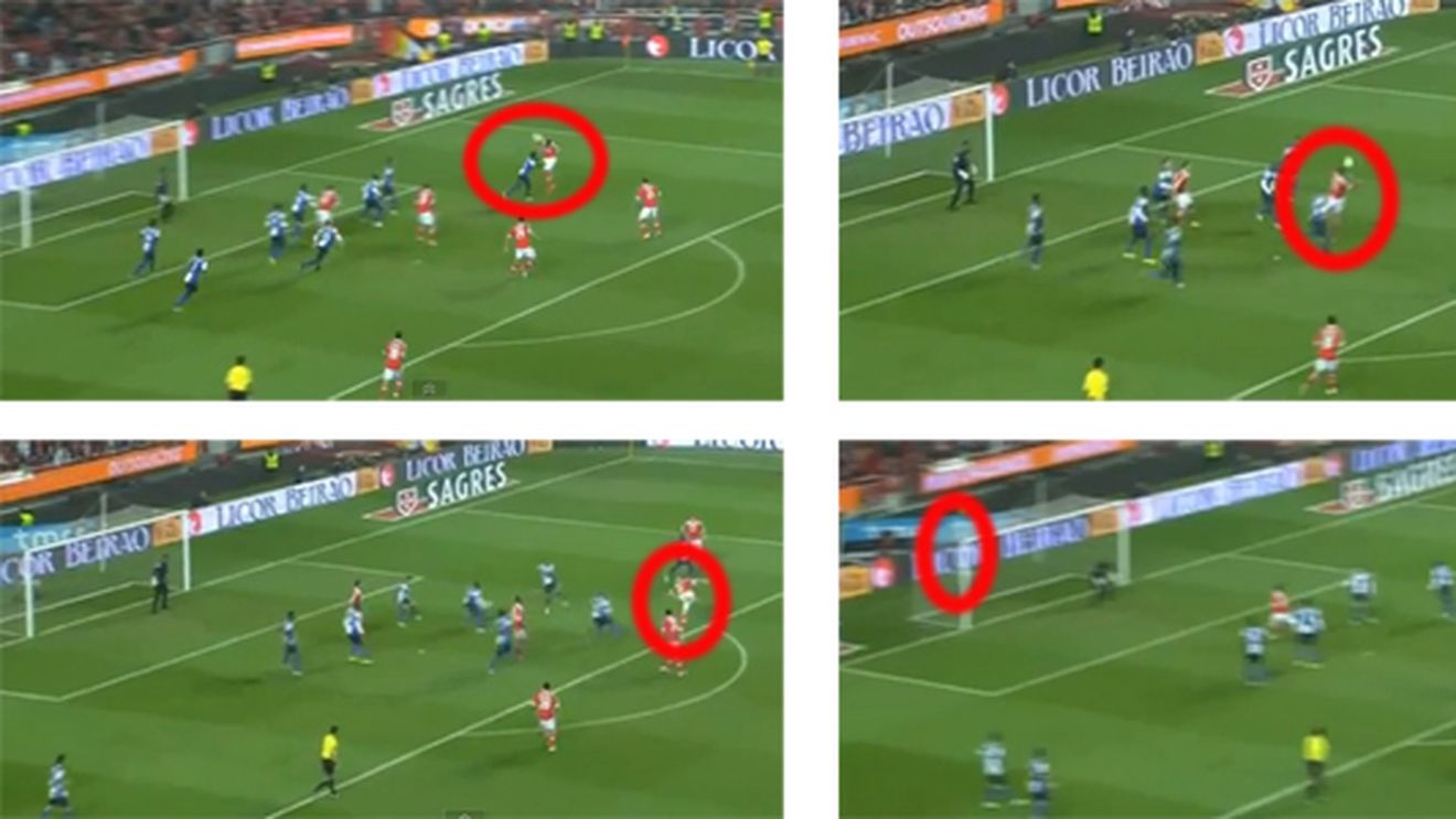 Gol FABULOS înscris de Benfica în derby-ul cu Porto!** VIDEO GENIAL - Mingea a "uitat" să mai atingă pământul, Matic a trimis o TORPILĂ‚ direct în vinclu