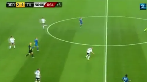 VIDEO INCREDIBIL** Nu ai mai văzut așa ceva! A marcat un gol din propriul teren... cu capul