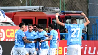 FC Voluntari merge perfect în play-off. A luat trei puncte și contra Corvinului, iar Florin Pîrvu transmite un mesaj clar: ”Jucăm toate meciurile la victorie!”