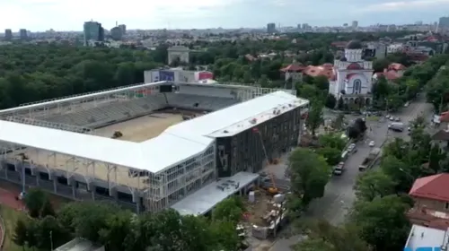 Imagini superbe, filmate cu drona, cu noul stadion Arcul de Triumf! „Bijuteria” e aproape gata și arată incredibil | VIDEO