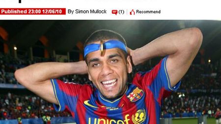 "Extratereștrii" aterizează în Anglia! Ofertă oficială record pentru Alves