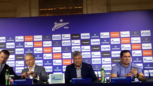 Lucescu, prezentat oficial la Zenit: „Sunt la un club puternic, una dintre cele mai bune echipe din Europa!” Ce spune despre transferuri