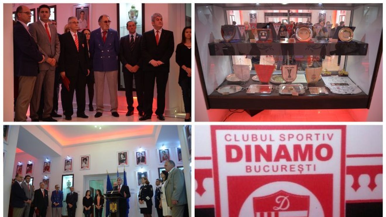 Întâlnire cu istoria CS Dinamo. Inaugurarea muzeului din "Ștefan cel Mare" a fost onorată de legende ca Ion Țiriac, Dudu Georgescu, Octavian Bellu sau Ivan Patzaichin