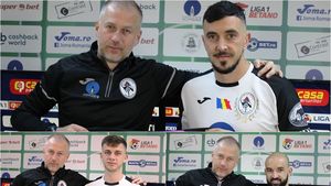 Gaz Metan și-a prezentat oficial cele trei achiziții! Edi Iordănescu: „Cel mai mare salariu este de 8.000 de euro” | VIDEO