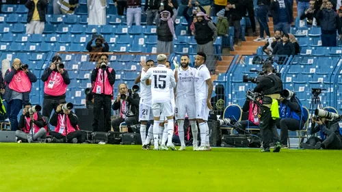 Real Madrid - Valencia 1-1 (4-3 d.l.d.), în semifinalele Supercupei Spaniei! Trupa lui Ancelotti obține biletul de acces în finală, la meciul cu numărul 200 al italianului pe banca „Galacticilor”!