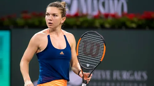 Halep, nepregătită mental pentru meciul cu Mladenovic de la Indian Wells? Două reacții ale Simonei au stârnit murmure dezaprobatoare în tribune