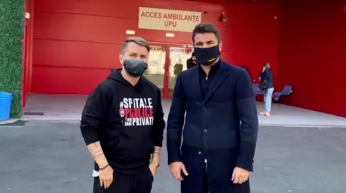 Adi Mutu, gest impresionant pentru un spital din București în plină pandemie de <i class='ep-highlight'>COVID</i>! La ce donație a participat alături de Codin Maticiuc