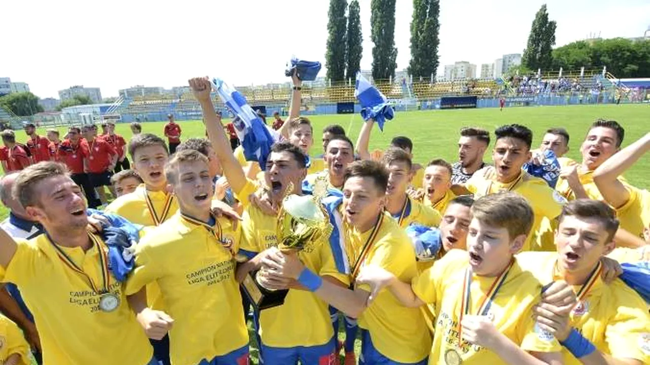 Cu Screciu, dar fără Markovic, CS Universitatea Craiova a câștigat Liga Elitelor under 17, după o finală spectaculoasă cu Dinamo
