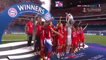 Să curgă șampania! Imagini de vis la Lisabona! Cum a sărbătorit Bayern victoria din finala Ligii Campionilor, după meciul fabulos cu PSG | GALERIE FOTO