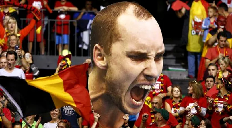 Eroul Belgiei! Steve Darcis nu mai este omul care l-a bătut pe Nadal la Wimbledon, ci omul care aduce biletele pentru finala Cupei Davis, după 111 ani