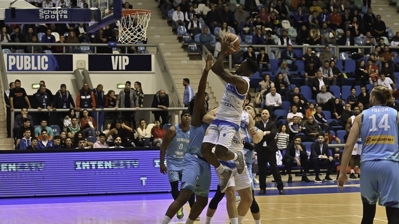 SCM Universitatea Craiova şi-a adjudecat duelul românesc din FIBA Europe Cup, cu CSO Voluntari