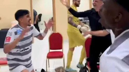 Mirel Rădoi, așa cum nu l-ai văzut niciodată! Antrenorul a dansat în vestiarul lui Al Tai după victoria cu Al Fateh | VIDEO