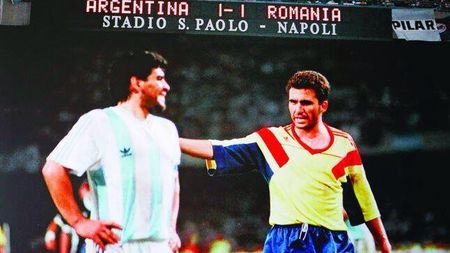 Atât de mare a fost "Regele" fotbalului românesc! Moment mai frumos aproape că nu există: ce a spus Maradona despre Hagi într-un mesaj "pentru contestatari"