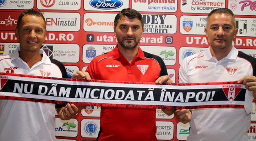 OFICIAL | Adrian Mihalcea este noul antrenor al echipei UTA.** 