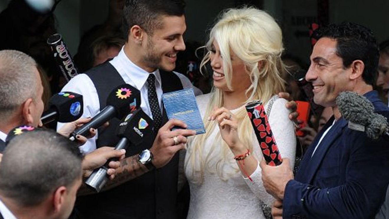 Icardi s-a căsătorit cu Wanda Nara