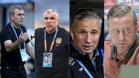 Situație incredibilă! Toți antrenorii pe care Burleanu îi are pe listă pentru a fi selecționer după Rădoi sunt liberi: Dan Petrescu, Cosmin Olăroiu, Laurențiu Reghecampf și Gică Hagi! SPECIAL PROSPORT
