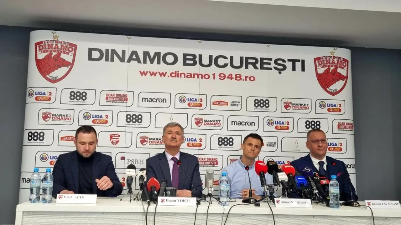 Eugen Voicu a anunțat ce buget va avea Dinamo în sezonul următor și când va ieși clubul din insolvență! Ce se întâmplă cu interdicția la transferuri dictată de FIFA