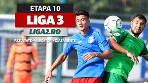 Liga 3, etapa 10, rezultate și marcatori | Steaua câștigă la pas la Balotești, Foresta urcă pe locul 1 după ce trece de Miroslava. ACS Poli a obținut scorul ultimei runde din 2020, iar Viitorul Șelimbăr a pierdut primele puncte în acest sezon