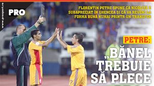 Petre: „Bănel trebuie să plece din Ghencea!"