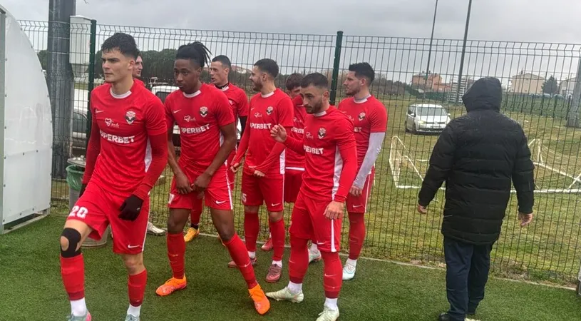 AFC Câmpulung Muscel, primul rezultat pozitiv în amicale după două eșecuri umilitoare. A disputat primul test din Croația