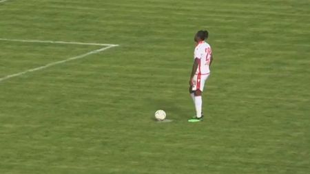 Debut în forță la Dinamo pentru Magaye Gueye! Atacantul trecut pe la Everton și adus de Cosmin Contra a reușit o „dublă” cu Rapid 2! VIDEO