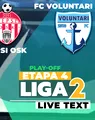 Sepsi OSK – FC Voluntari se joacă ACUM. E duelul echipelor cu punctaj maxim în play-off-ul Ligii 2. Covăsnenii au nevoie de victorie pentru a rămâne în coasta liderului