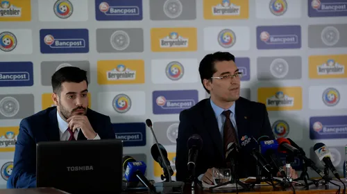 Burleanu, despre meciurile aranjate: „Fotbalul e în criză și trebuie luate măsuri dure”. Negoiță: „FRF are același interes ca și mine, vrem să facem curățenie”