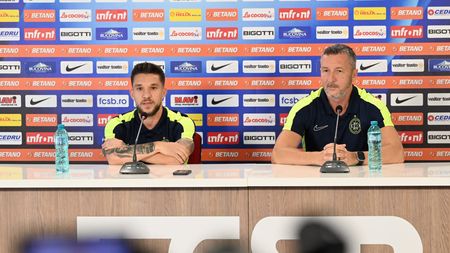 Meme Stoica răspunde unei întrebări-capcană: „Ești supărat pe Alex Băluță pentru că nu a marcat niciun gol la FCSB?”