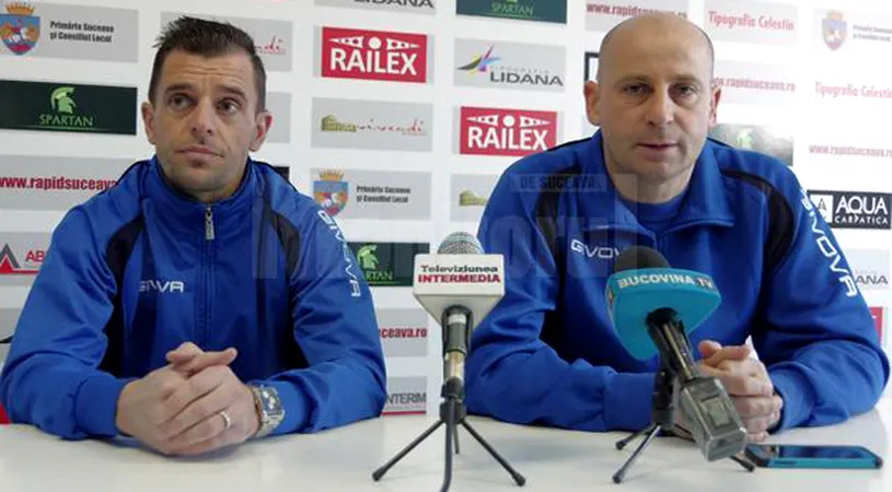 Rapidiștii își pun speranțele pentru un loc de play-off într-un debut cu dreptul cu ACS Berceni.** Costel Ilie și Semeghin prefațează reluarea sezonului Ligii 2
