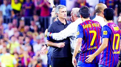 The Special Show!** Mourinho s-a dat în spectacol în Supercupă, cu Barcelona