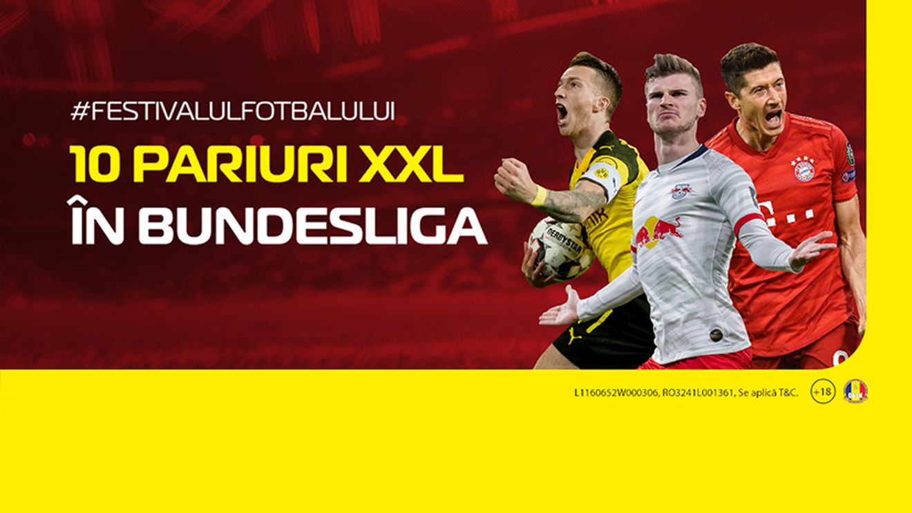 Cote XXL în Germania: 10 pariuri pe care trebuie să stai cu ochii în weekend, în etapa a 27-a
