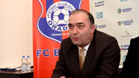 Mircea Fodor e noul președinte al FC Bihor:** 