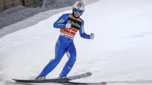Halvor Egner Granerud a obținut a 9-a victorie a sezonului în Cupa Mondială la sărituri cu schiurile