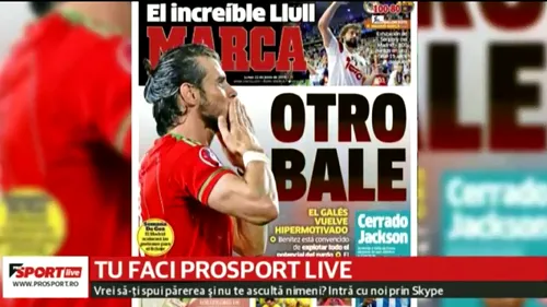 ProSport LIVE | Revista presei 22 iunie. VIDEO Manchester United și Real Madrid pregătesc schimbul anului în fotbal