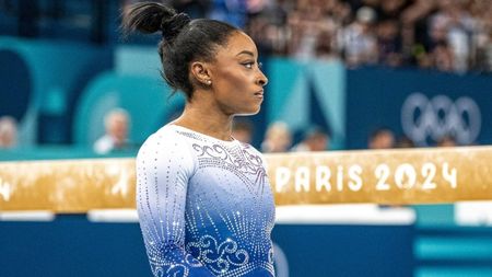 „Asta o să facem”. Simone Biles a reacționat, în SUA, despre cazul Ana Bărbosu - Jordan Chiles, după ce a fost întrebată de imaginile care i-ar putea aduce colegei ei medalia de bronz înapoi