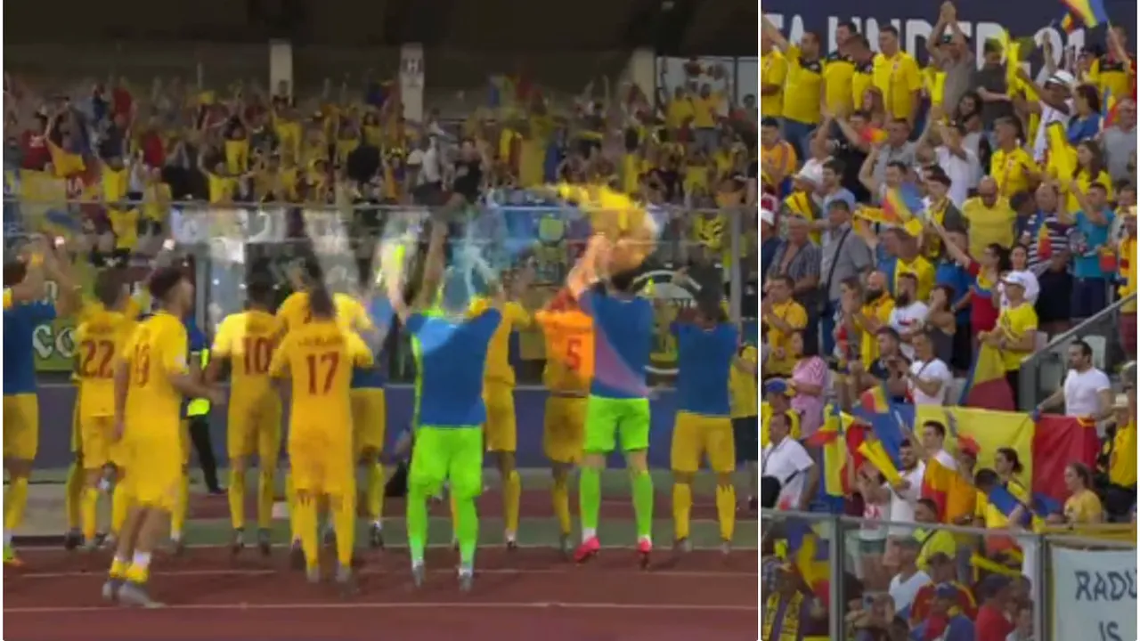 România - Croația 4-1, la EURO 2019 U21 | Imagini emoționante cum de mult nu am mai văzut! Ce s-a întâmplat la finalul debutului la turneul final VIDEO