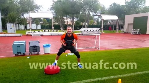 VIDEO | Tamaș, singurul jucător vesel la antrenamentele FCSB din Antalya. Echipa lui Reghe face antrenamente atipice în Turcia. Programul complet al meciurilor amicale