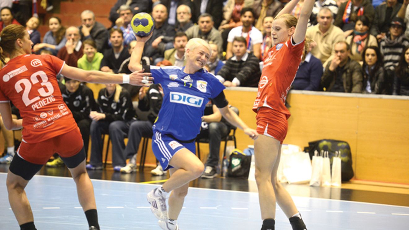 Din nou cu Gyor!** Oltchim s-a calificat în semifinalele Ligii Campionilor pentru a patra oară în ultimii 6 ani