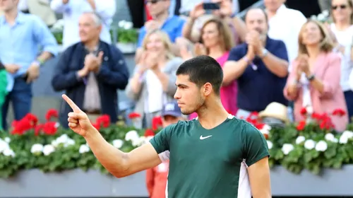 Carlos Alcaraz, campion la Madrid, la 19 ani! Spaniolul l-a spulberat pe Alexander Zverev și visează la titlul mondial | GALERIE FOTO