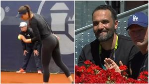 Surpriză totală la Madrid! Cum a fost surprins iubitul Soranei Cîrstea, Ion Țiriac Jr, în loja de pe centralul „Manolo Santana" | FOTO