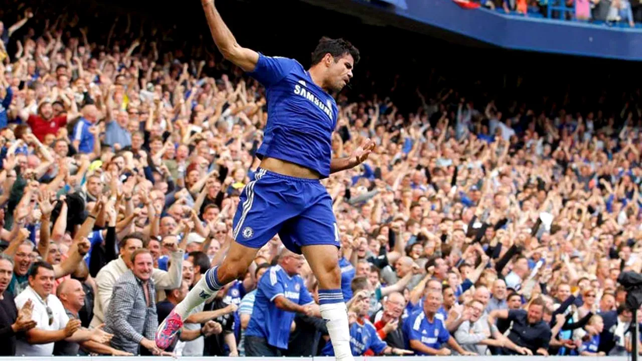 Derby încins în Premier League. Chelsea - Manchester United 1-1: Diego Costa a marcat golul egalizator în prelungiri