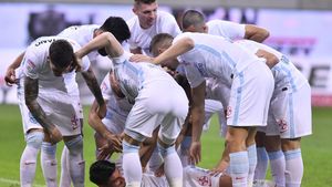 Sergiu Buș a spart în sfârșit gheața! Cum a marcat atacantul venit de la Gaz Metan primul gol pentru FCSB | VIDEO