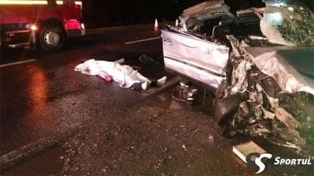 Tragedie în Sălaj. Un tânăr jucător de fotbal a decedat în urma unui accident rutier cumplit. A petrecut toată noaptea după un meci și a intrat cu mașina într-un tir parcat