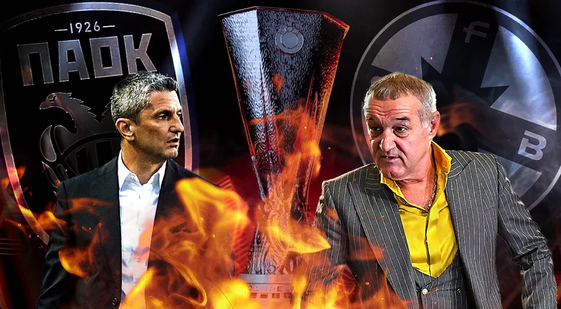 PAOK – FCSB continuă războiul de 20 de ani! Povestea în imagini fabuloase a duelului Răzvan Lucescu versus Gigi Becali: cum au îmbătrânit fiecare luptând pe șapte stadioane în patru competiții diferite până azi și cine a învins!