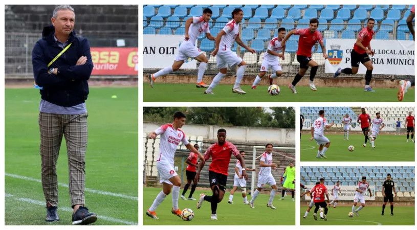 CSM Slatina, prima echipă care obține punct în acest sezon în fața CSC Șelimbăr. Daniel Oprescu, după remiza cu liderul: ”În mare parte sunt mulţumit, dar sunt și nemulţumit”