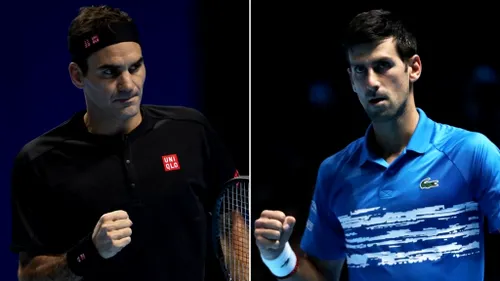 Roger Federer îl învinge pe Djokovic cu o evoluție aproape perfectă și merge în semifinalele Turneului Campionilor, din Grupa Bjorn Borg.  Berrettini, 2-0 cu Thiem | LIVE TEXT