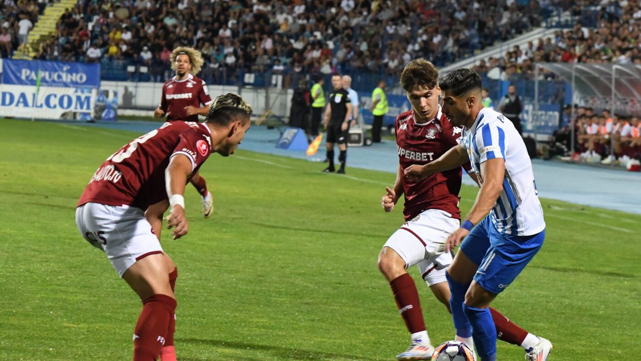 Inspirația lui Marius Șumudică! Fotbalistul uitat de Neil Lennon pe banca de rezerve a fost titularizat de noul antrenor și a marcat o bijuterie de gol în Poli Iași - Rapid