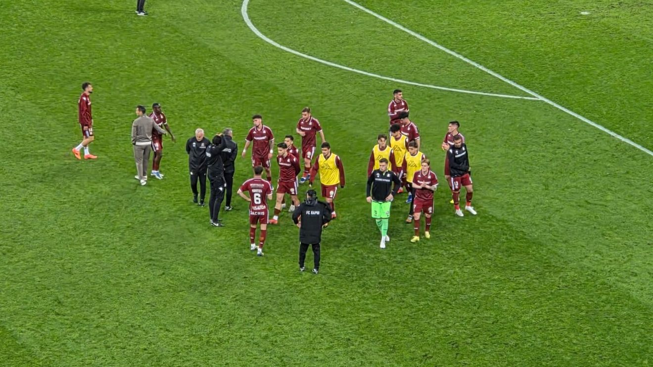 S-a rupt vestiarul giuleștenilor după Dinamo – Rapid 3-1. S-au atacat între ei: „Să ne trezim! Suntem pe marginea prăpastiei”
