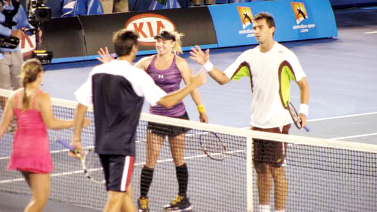Perechea Tecău/Mattek a ratat calificarea în finala probei de dublu mixt de la Australian Open
